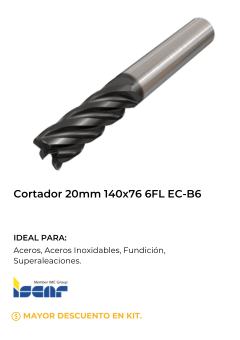 ISCAR cortadores precio Mexico
