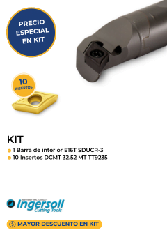 KIT insertos INGERSOLL DCMT Mexico 2024