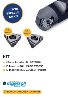 KIT insertos INGERSOLL con barra interior SIL Mexico 2024